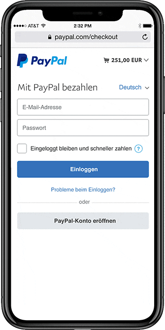 Finanzierung Tom Büttner PayPal Ratenkauf Paypal App